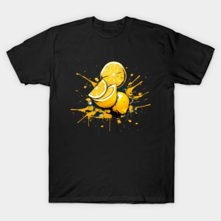 Juicy Lemon Fruit Summer T-Shirt